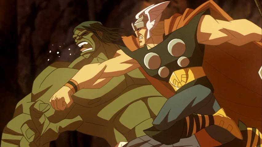 Thor vs Hulk